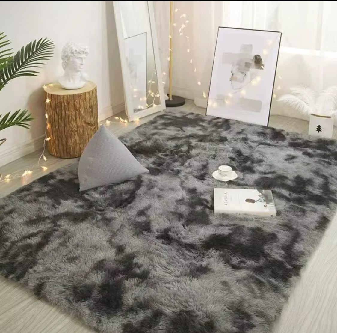 Tapis de chambre en laine original