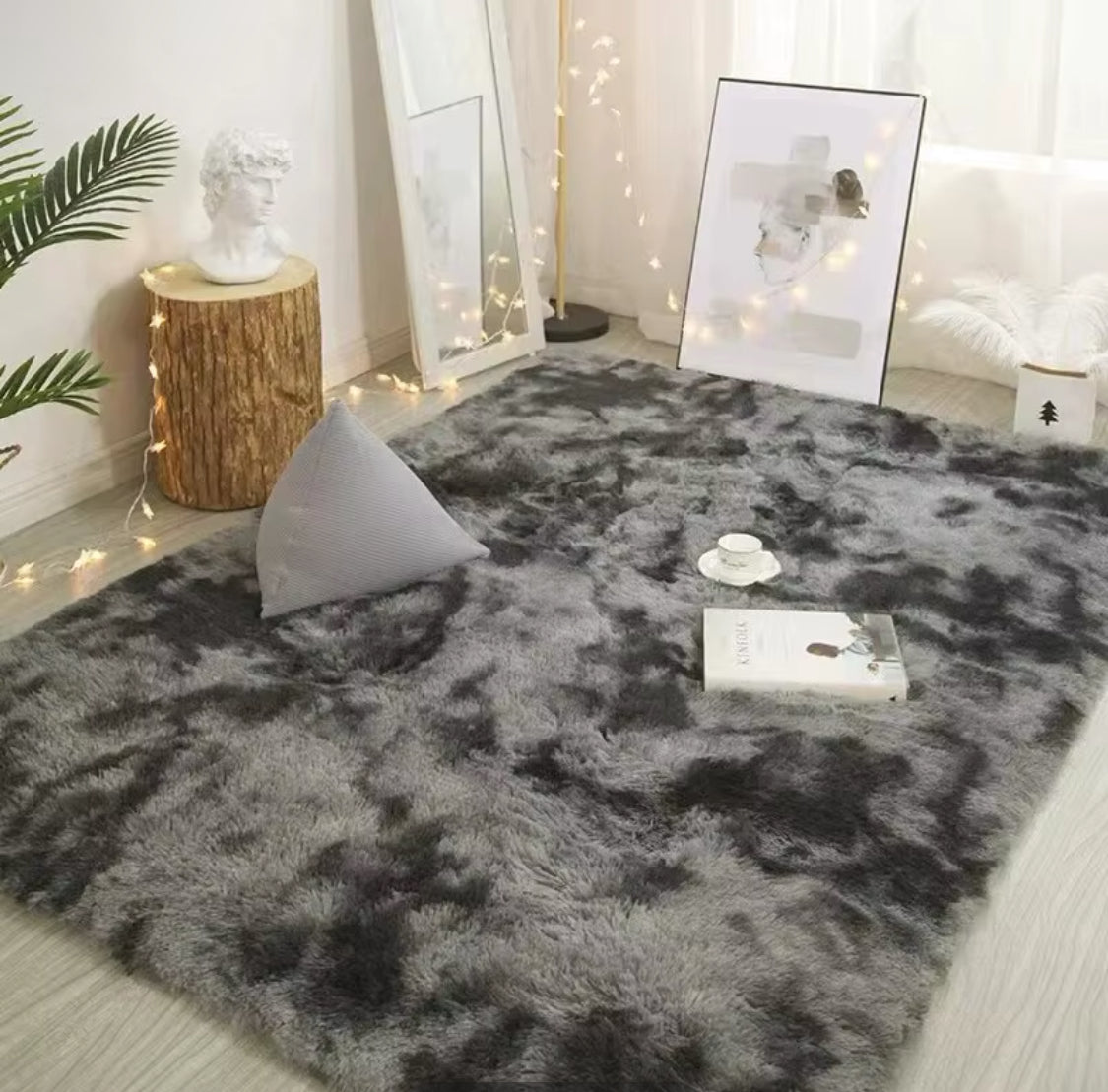 Tapis de chambre en laine original