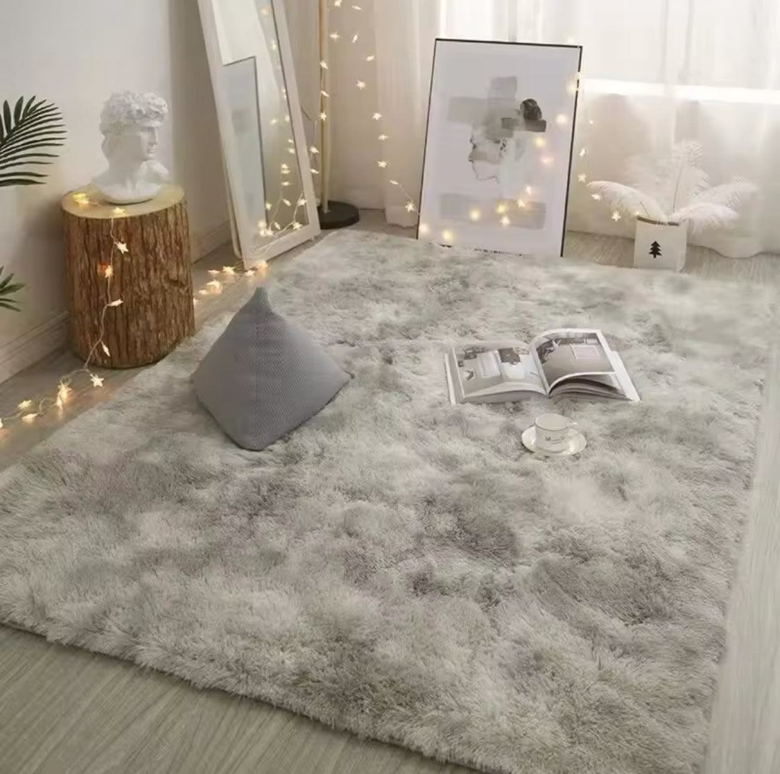 Tapis de chambre en laine original