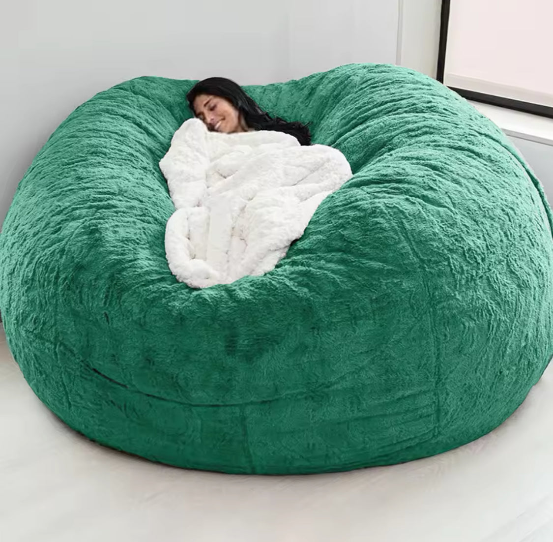 Pouf en peluche